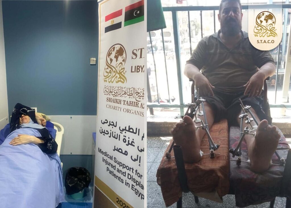 Medical Support for Palestinian Refugees from Gaza in Egypt